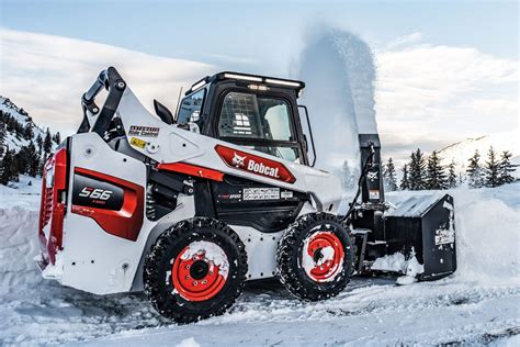 bobcat skid steer with snowblower|snow blower attachment for truck.